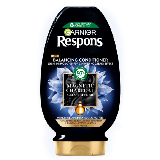 Garnier Respons Magnetic Charcoal Conditioner 250 ml