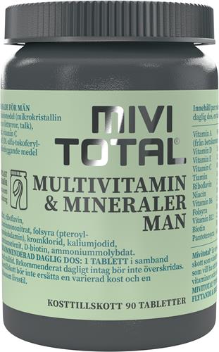 Mivitotal Multivitamin Man, 90 st