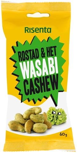 Risenta Cashew Wasabi, 60 g
