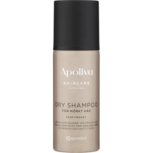Apoliva Dry shampoo mörkt hår parfymerad, 150 ml