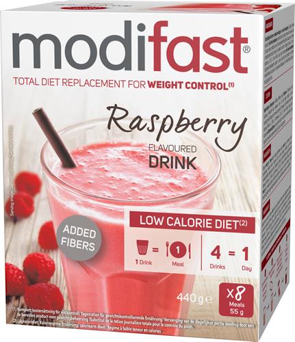 Modifast LCD Raspberry, 8 x 55 g