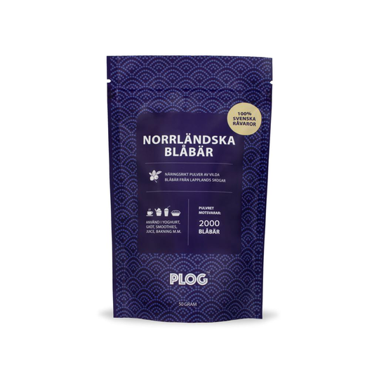 PLOG Norrländska Blåbär Pulver 50 g