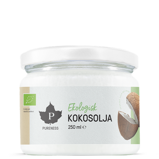 Jungfru kokosolja Eko 250 ml