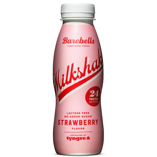 Barebells Strawberry milkshake, 330 ml
