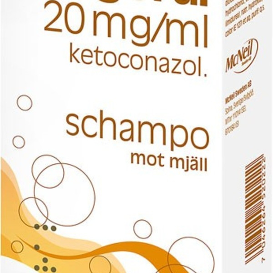 Fungoral, schampo 20 mg/ml 120 ml