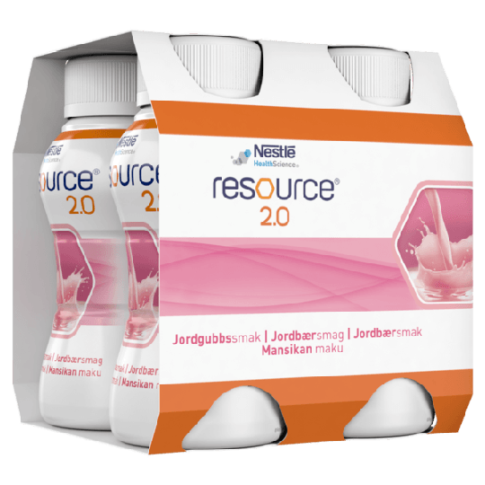 Resource 2.0 Jordgubb 4 x 200 ml