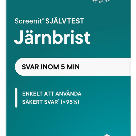Addeira Screenit självtest Järn 1 st