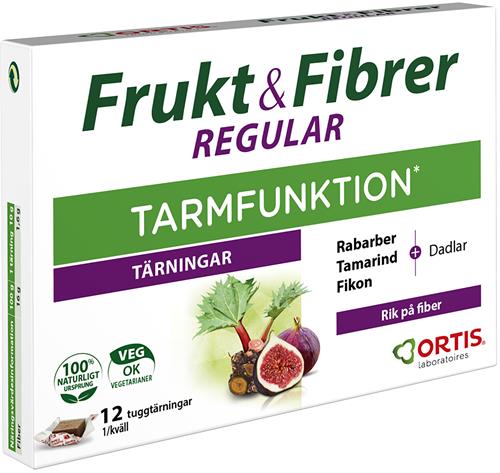 Frukt & Fibrer frukttärning, 12 st