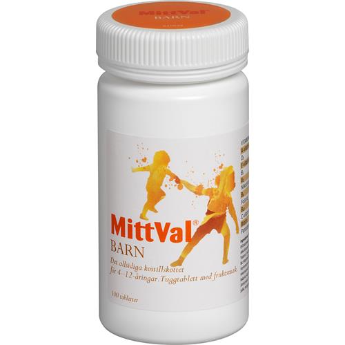 MITTVAL Barn 4-12 åringar, 100 st