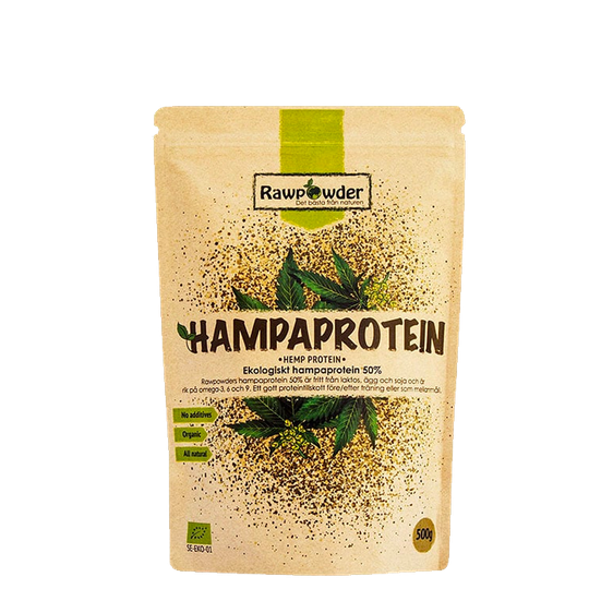 Hampaprotein 50% EKO, 500 g