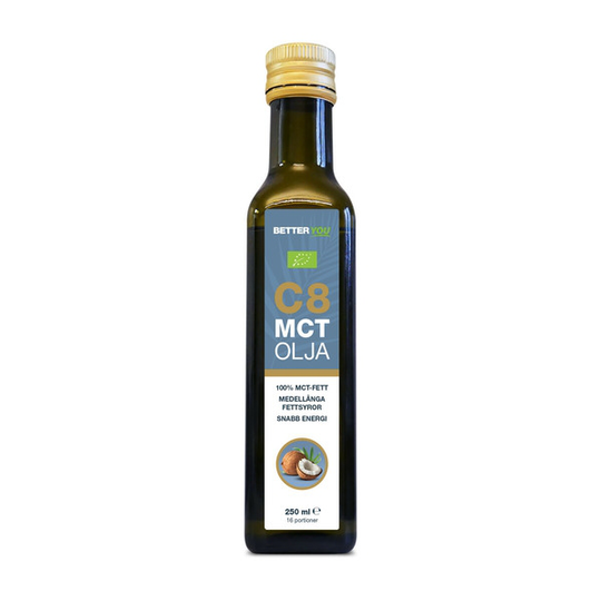 BETTER YOU Better You Ekologisk C8 MCT-olja 250 ml