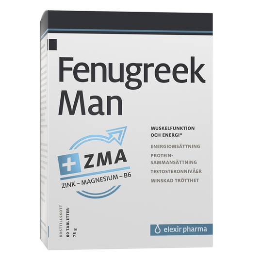 Elexir Pharma Fenugreek Man 60 tabletter