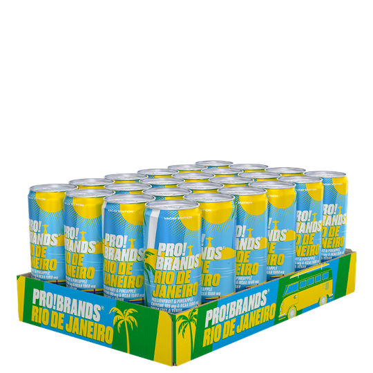 24 x Pro Brands BCAA Drink, 330 ml, Rio de Janeiro