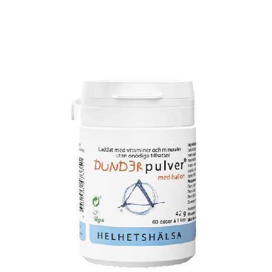 Dunderpulver Barnvitamin, 60 doser á 1 krm