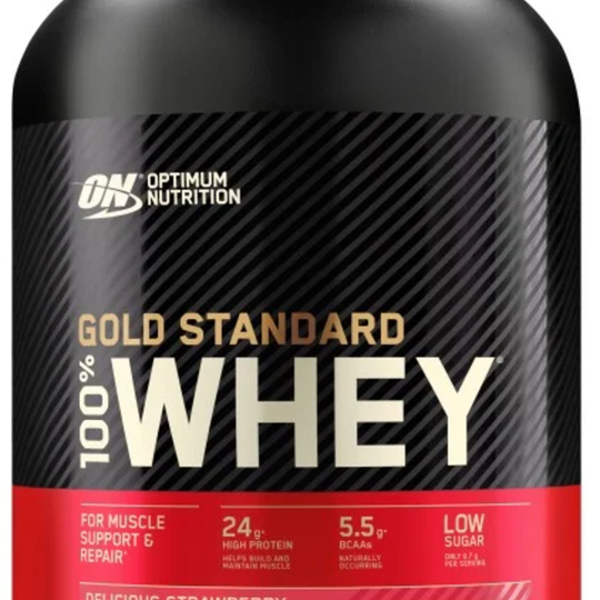 Optimum Nutrition 100% Whey Gold Delicious Strawberry 900g