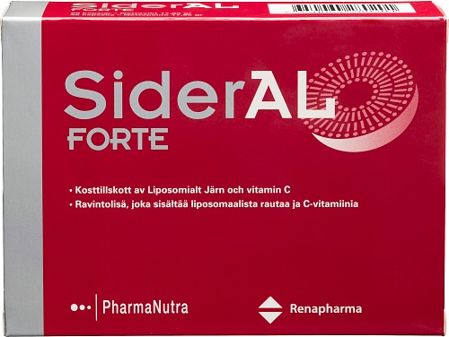 SiderAL Forte kapslar, 30 st