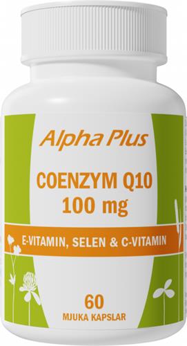 Alpha Plus Coenzym Q10, 60 st