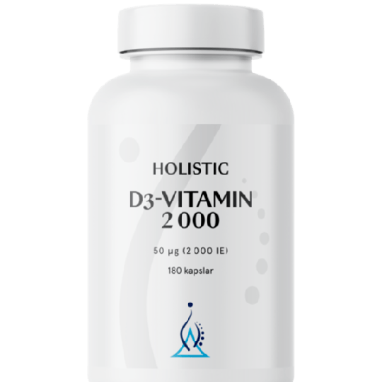 Holistic D-vitamin 2000 180 kapslar