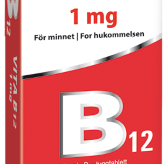 Vita B12 1 mg 30 tab