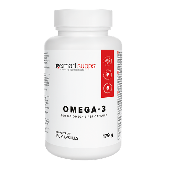 SmartSupps Omega-3, 130 kaps