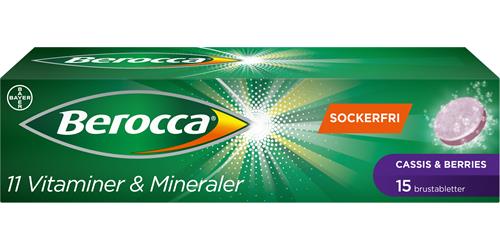 Berocca Energy Cassis & Berries, 15 st