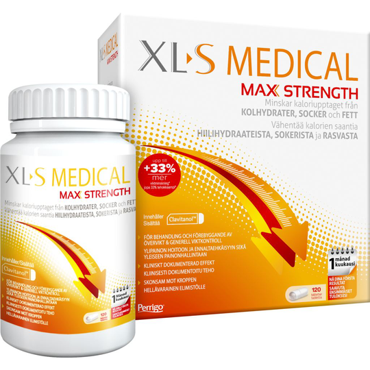Xl-S Medical Max Strength Viktminskning 120 tabletter
