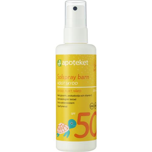 Apoteket Solspray Barn SPF 50, 200 ml