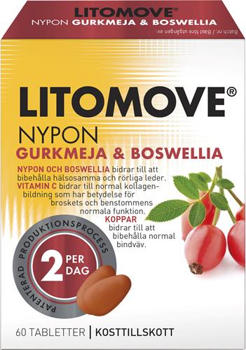 Litomove Kapslar Gurkmeja Boswellia, 60 st