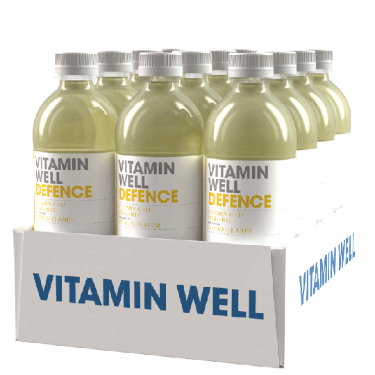 12 x Vitamin Well, 500ml, Defence
