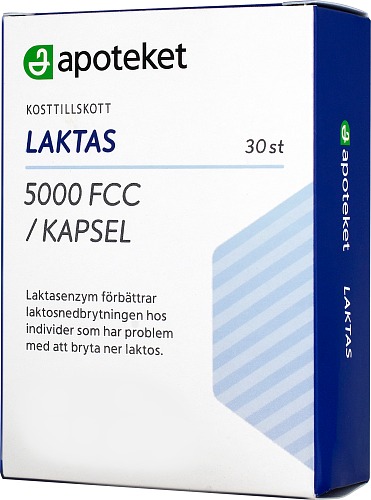 Apoteket Laktas kapslar, 30 st
