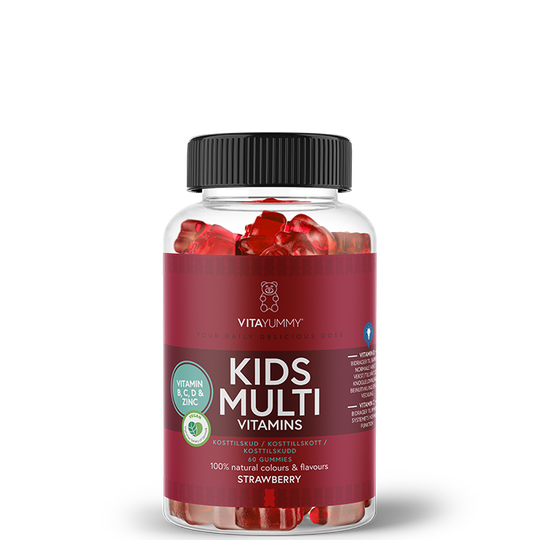 Multivitamin Barn Jordgubb 60 Gummies