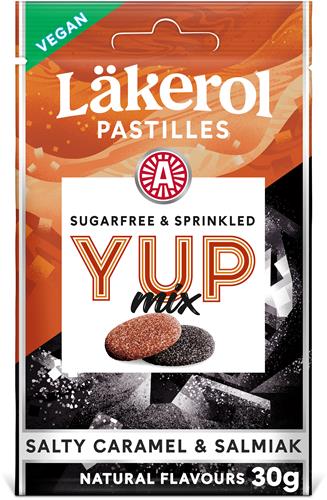 Läkerol YUP Salty Caramel & Salmiak, 30 g