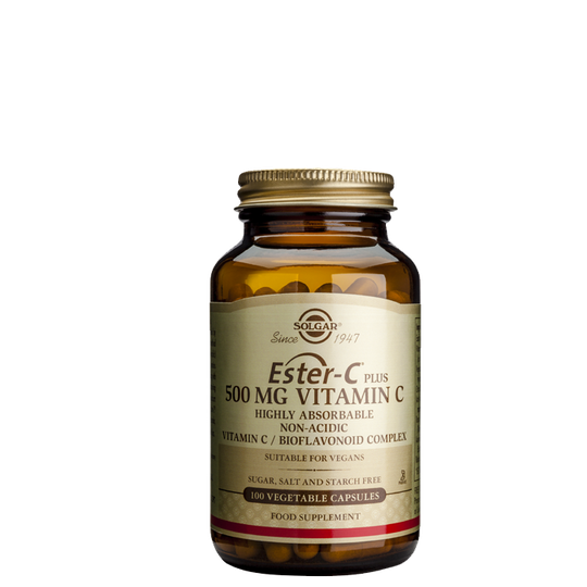 Ester C Plus 500 mg, 100 kapslar