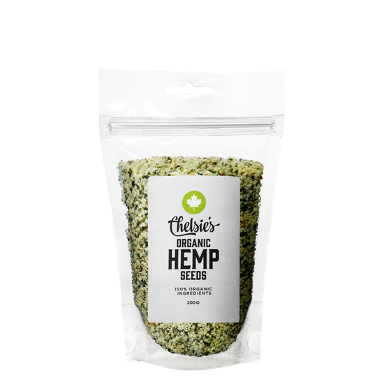Chelsie's Organic Hemp Seeds, 200 g