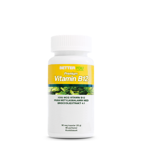 Premium Vitamin B12, 90 kaps