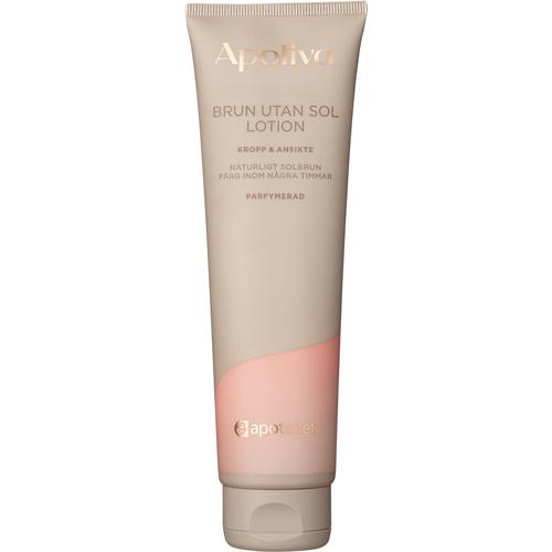 Apoliva Brun utan sol Kropp/Ansikte, 150 ml