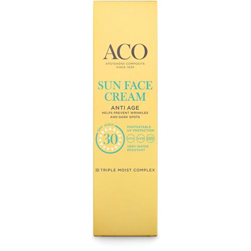 ACO Sun Face Cream Anti Age, 40 ml