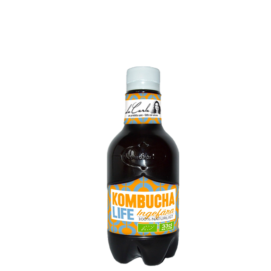 Ekologisk Kombucha Ingefära, 33 cl