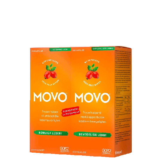 Movo, 2 x 190 kapslar