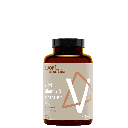 Multi Vitamin & Mineraler, 60 kapslar