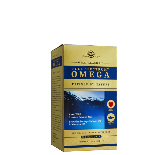 Wild Alaska Omega 3, 6, 7, 9, 120 softgels