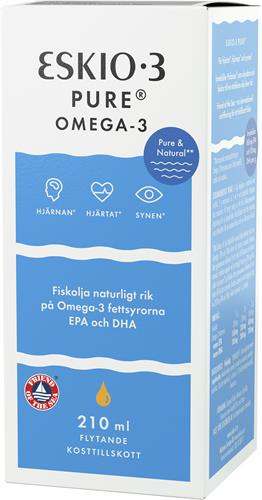 Eskio Fiskolja Pure flytande, 210 ml