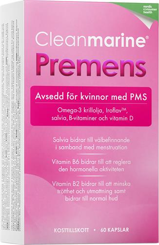 Premens Cleanmarine Kosttillskott, 60 st