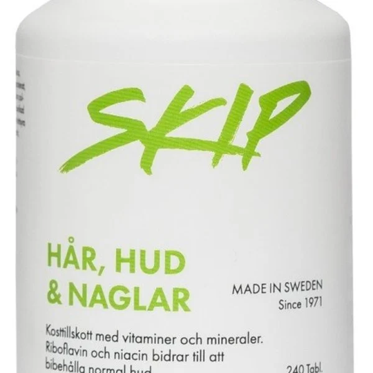 Skip Nutrition Skip Hår, Hud & Naglar 240 tabletter