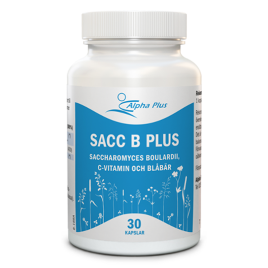 Alpha Plus Sacc B Plus 30 kapslar