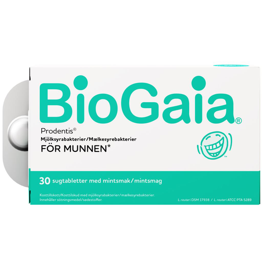 BioGaia Prodentis För Munnen 30 sugtabletter