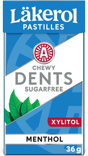 Läkerol Dentafresh Menthol, 36 g
