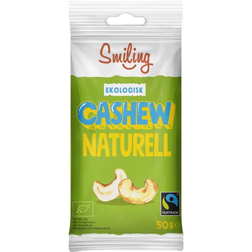 Smiling Cashew Naturell, 50 g