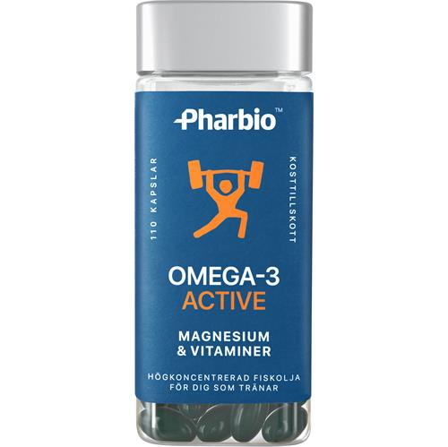 Pharbio Omega 3 Active, 110 st