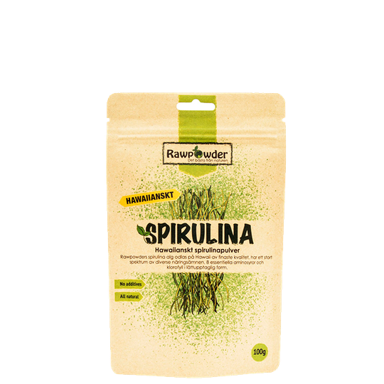 Hawaiianskt Spirulinapulver, 100 g